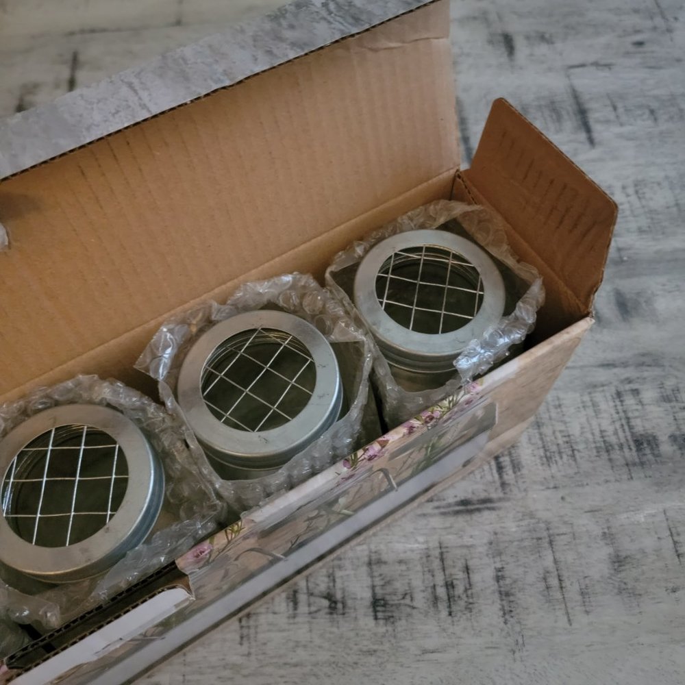 Mason Jars with Galvanized Caddy - Picture 9 of 14